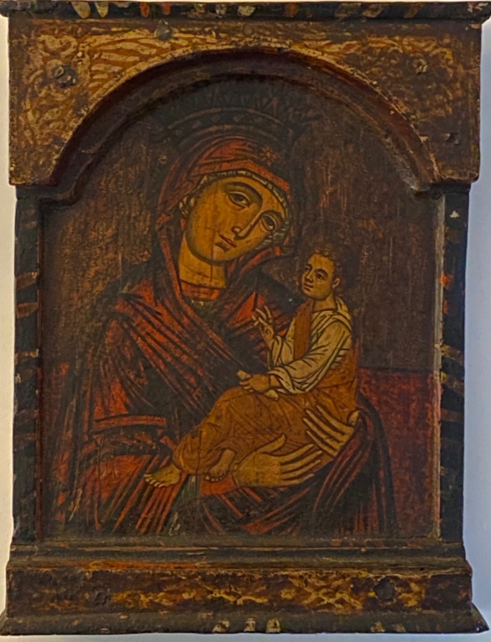 Russian Icon of The Virgin and Child View XV