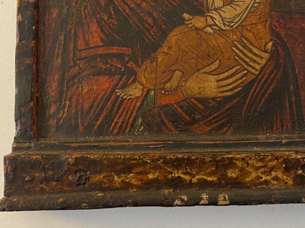 Russian Icon of The Virgin and Child View XXI