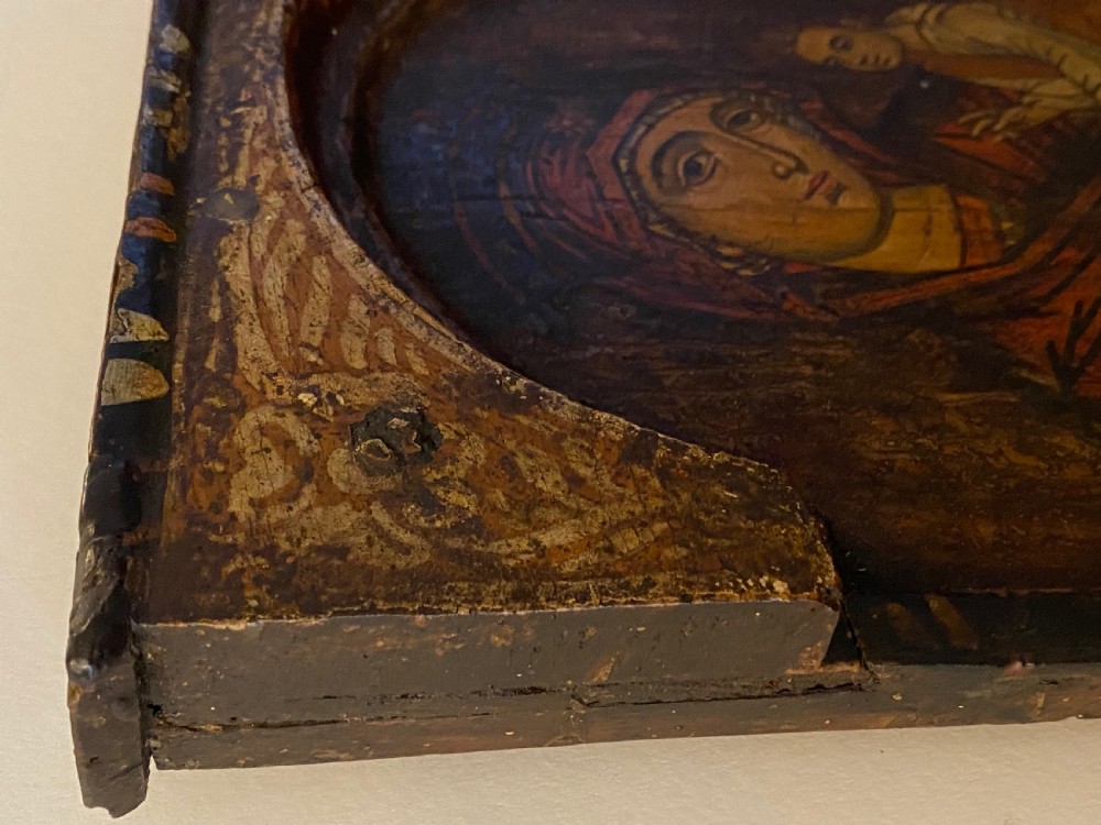 Russian Icon of The Virgin and Child View XXV