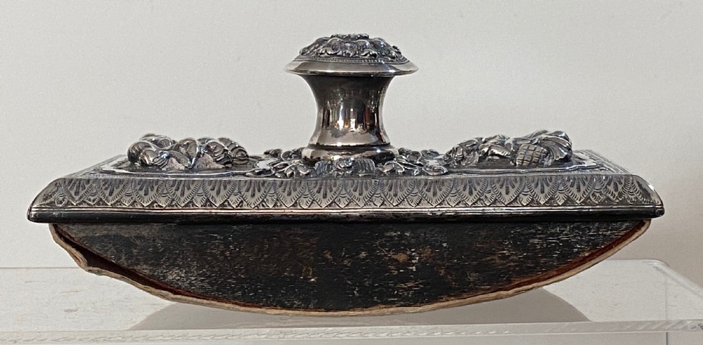Burmese Silver Blotter View VI