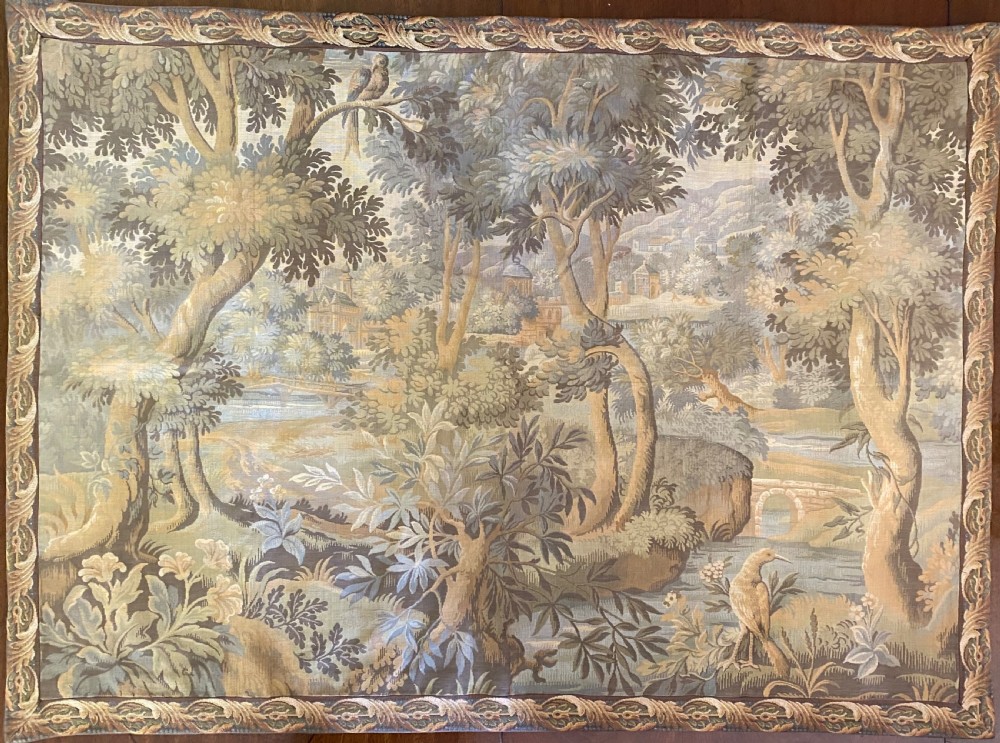 Silk Wall Hanging Tapestry 