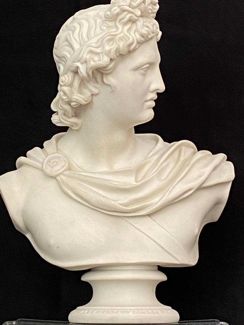 Parian Bust of Apollo View III