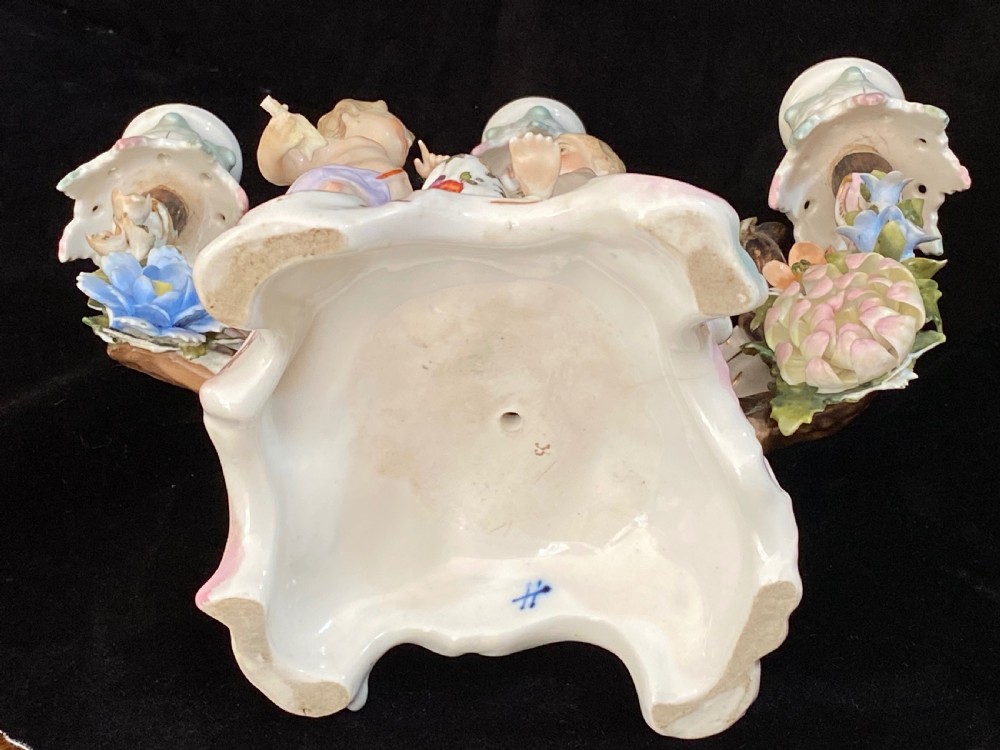 Pair of Sitzendorf Candelabra View XIII