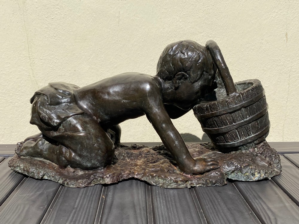 Bronze Water Fountain of Large Proportions. View II