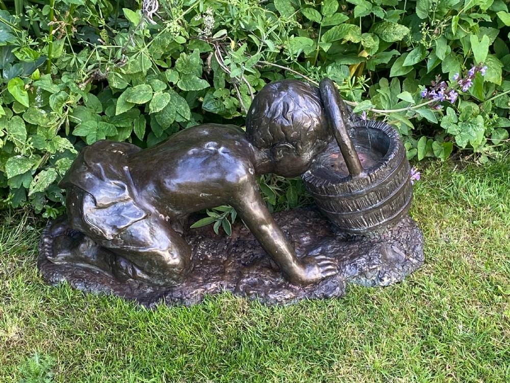 Bronze Water Fountain of Large Proportions. View IV