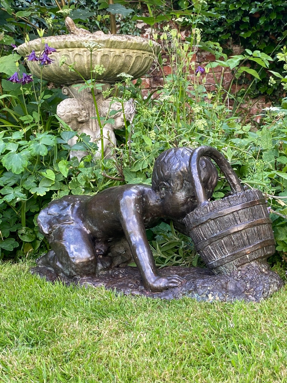 Bronze Water Fountain of Large Proportions. View V