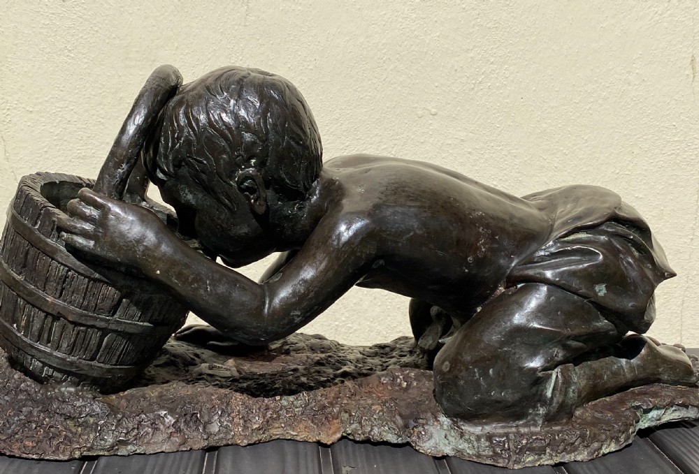 Bronze Water Fountain of Large Proportions. View VI