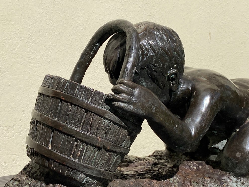 Bronze Water Fountain of Large Proportions. View VII