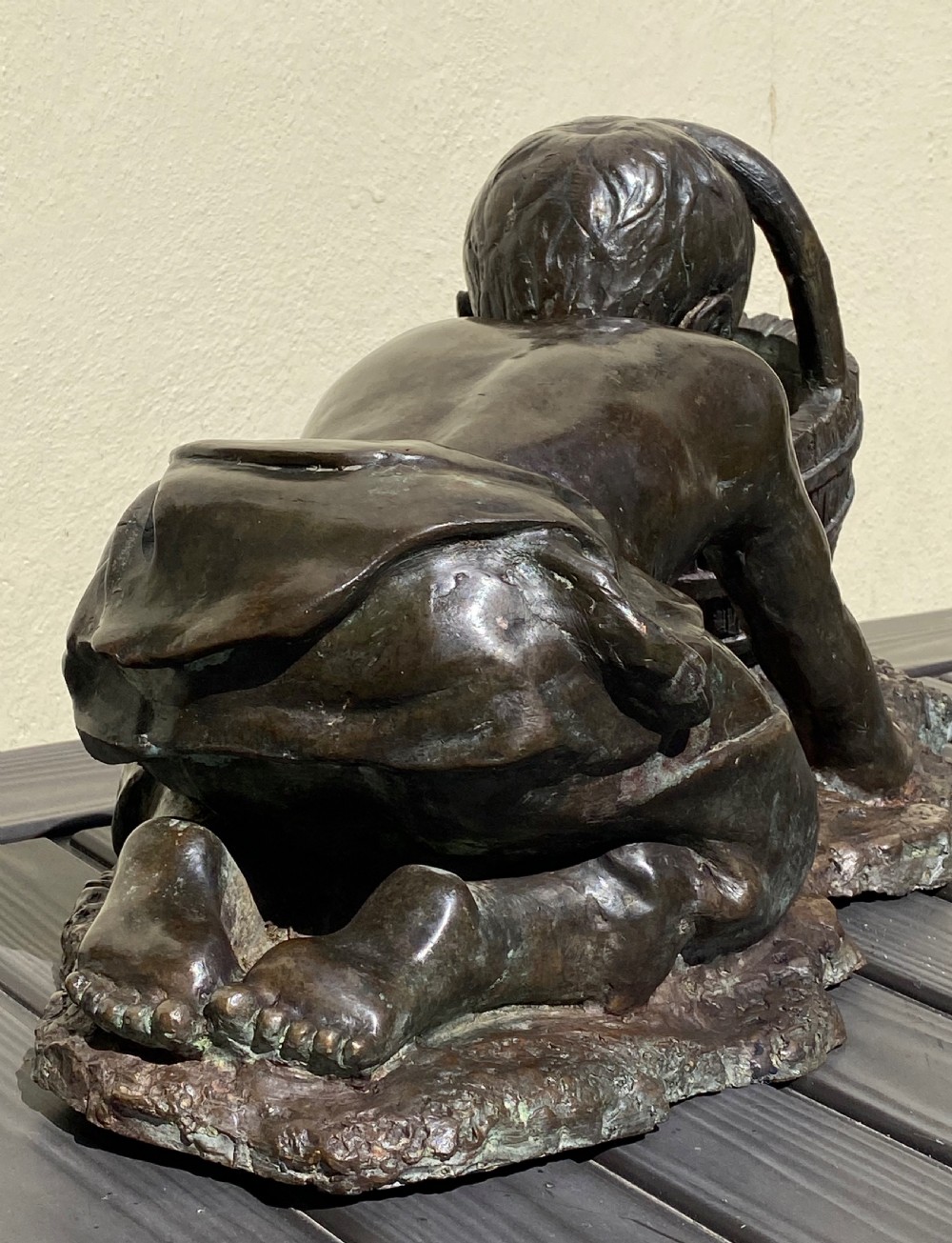 Bronze Water Fountain of Large Proportions. View X