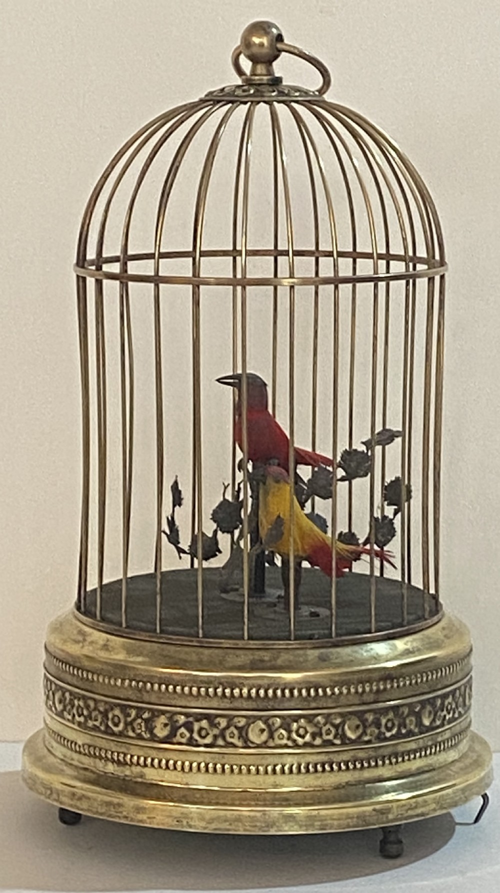 French Singing Birds in Cage  Automaton