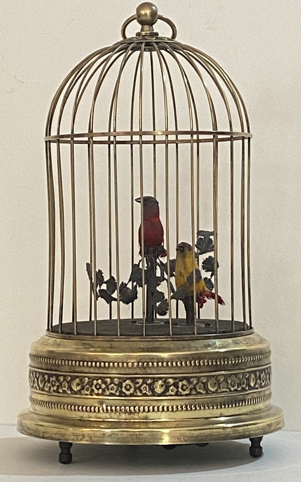 French Singing Birds in Cage  Automaton View II
