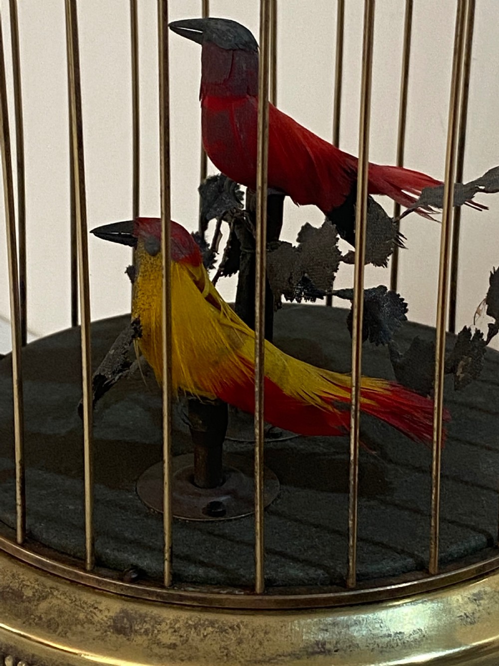 French Singing Birds in Cage  Automaton View III