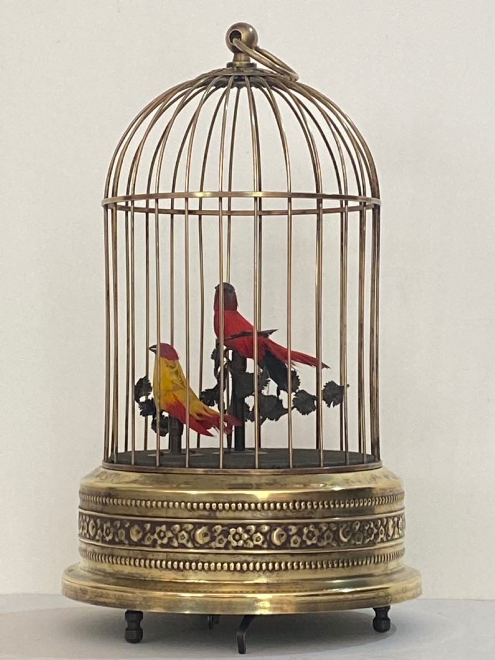 French Singing Birds in Cage  Automaton View IV