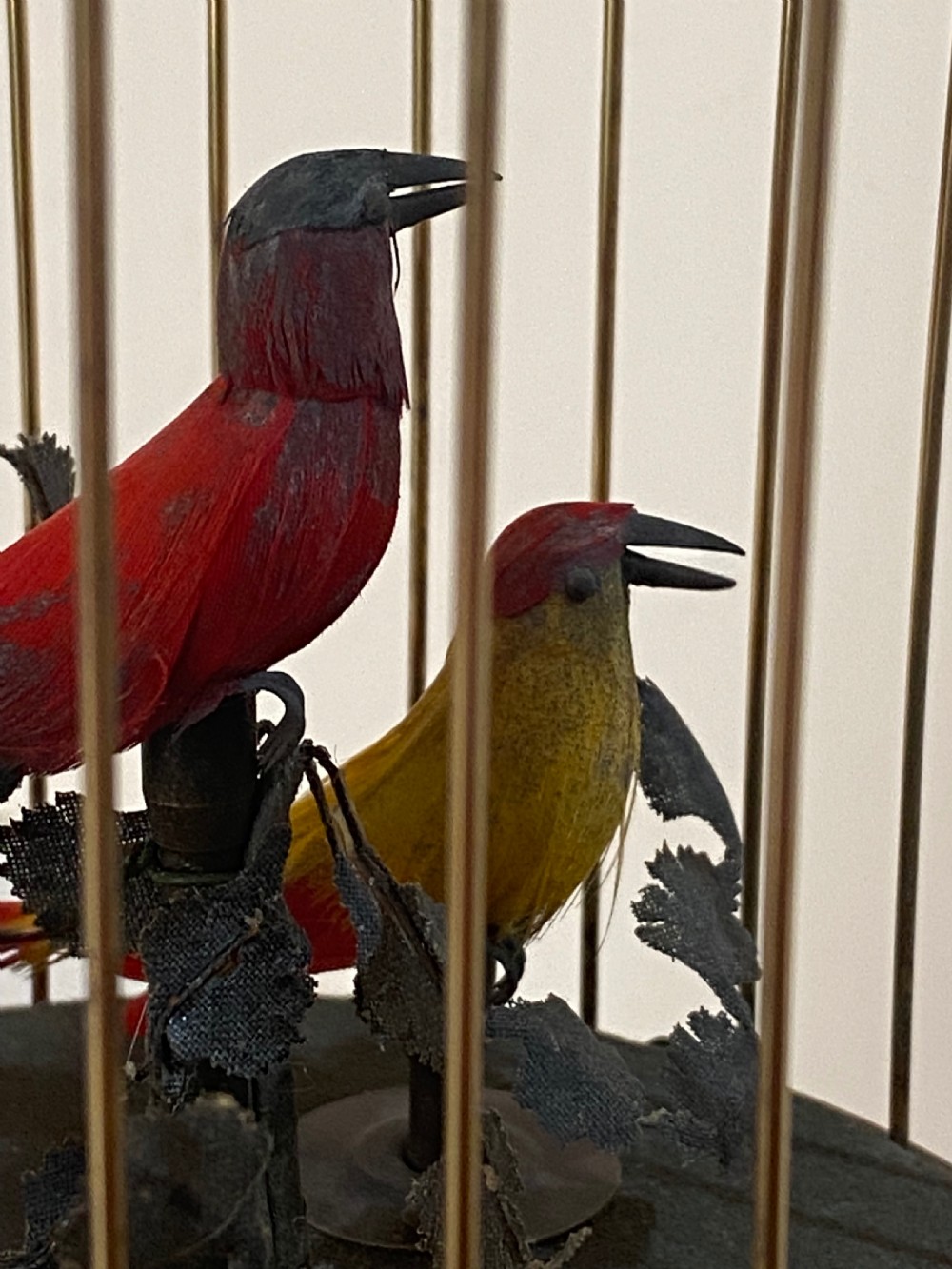French Singing Birds in Cage  Automaton View VI