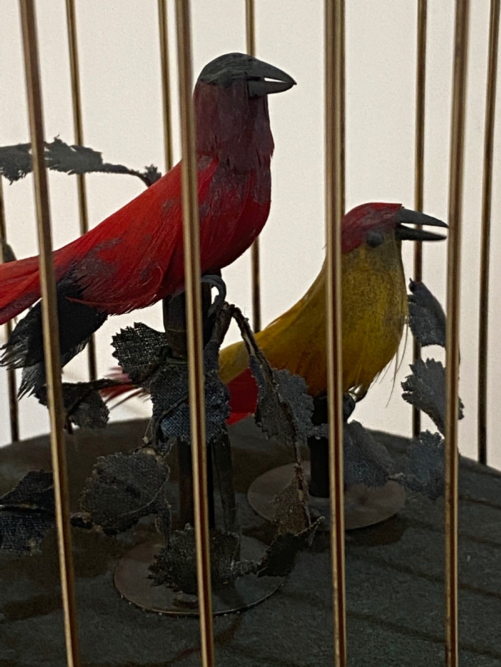 French Singing Birds in Cage  Automaton View VII