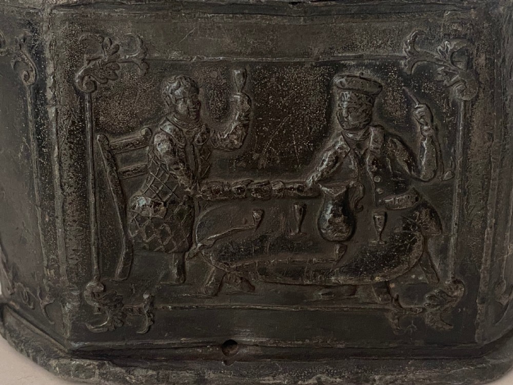 Pair of George II Lead Tobacco Boxes View VI