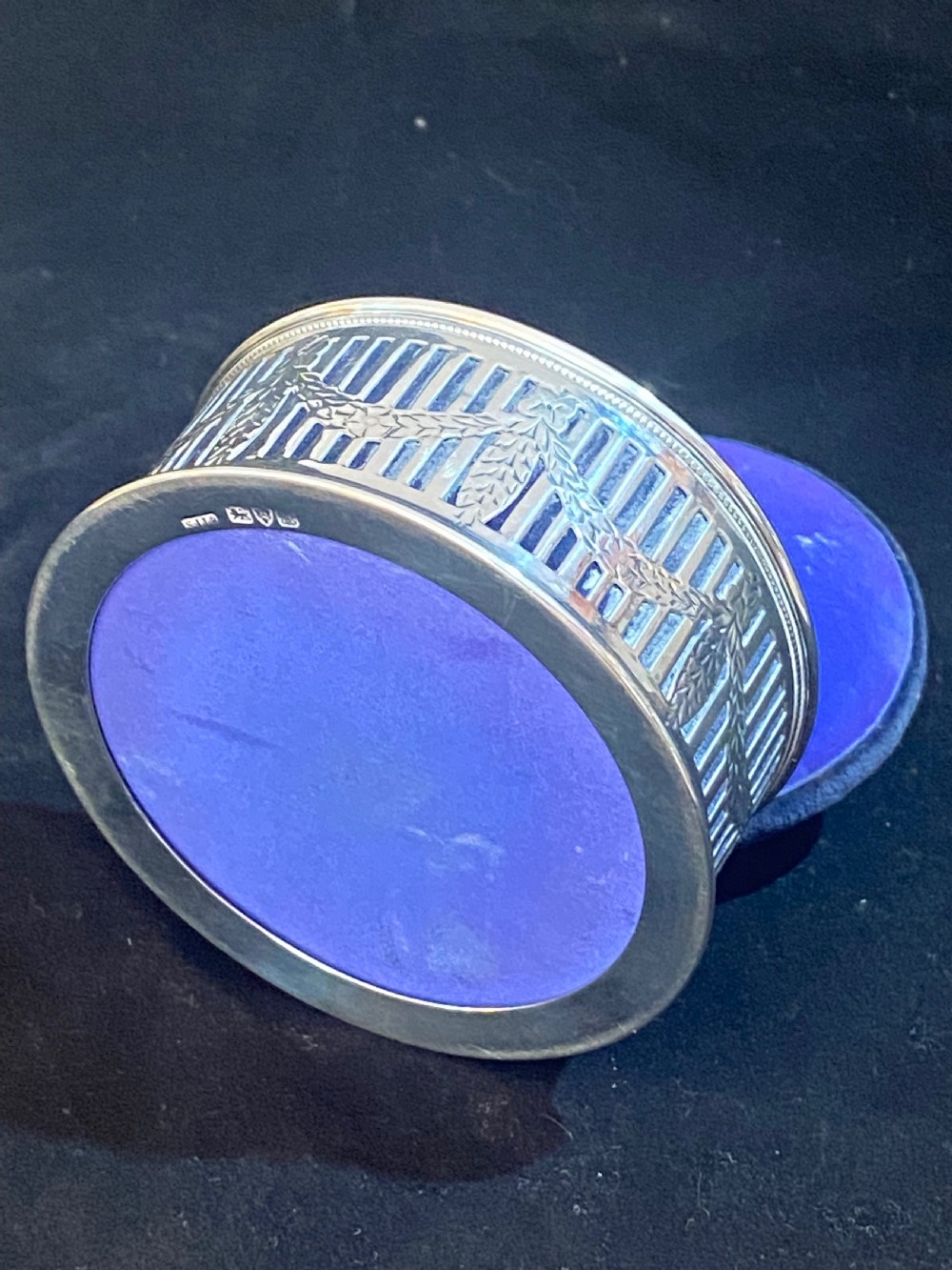 Silver Mounted Pin Cushion Box View V