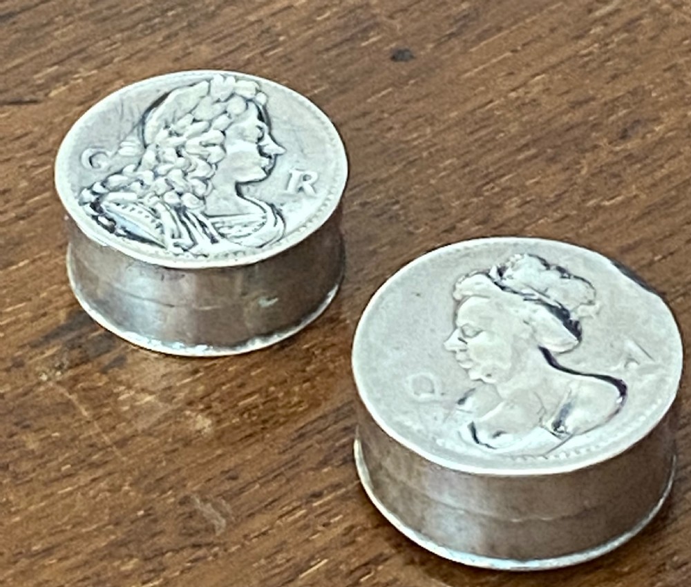 Georgian Silver Patch Boxes View II