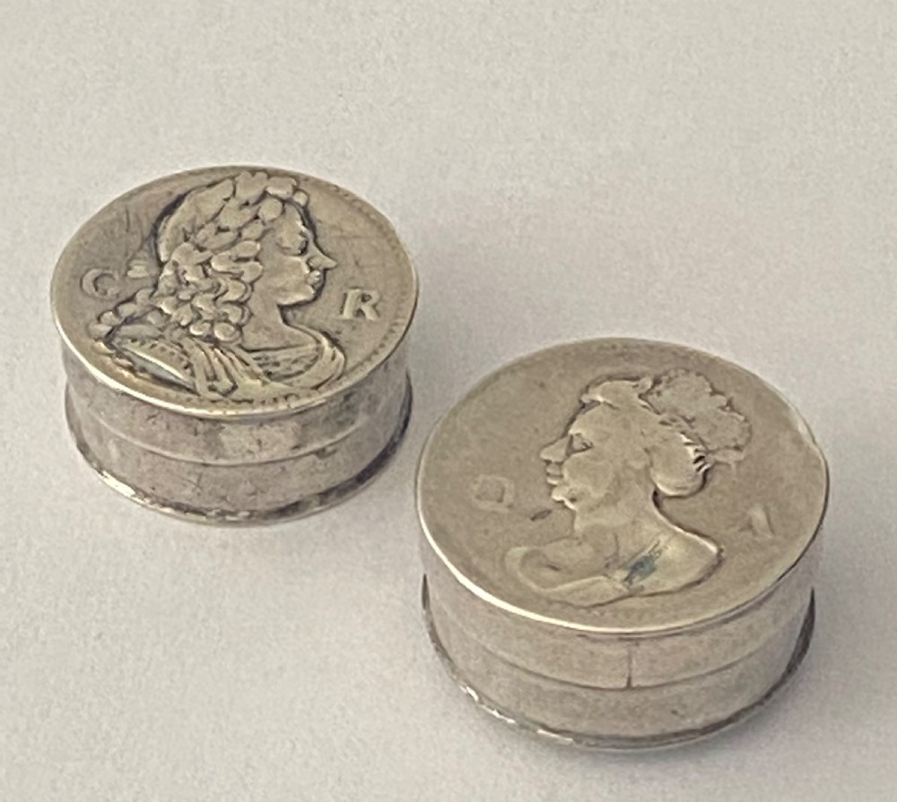 Georgian Silver Patch Boxes View III