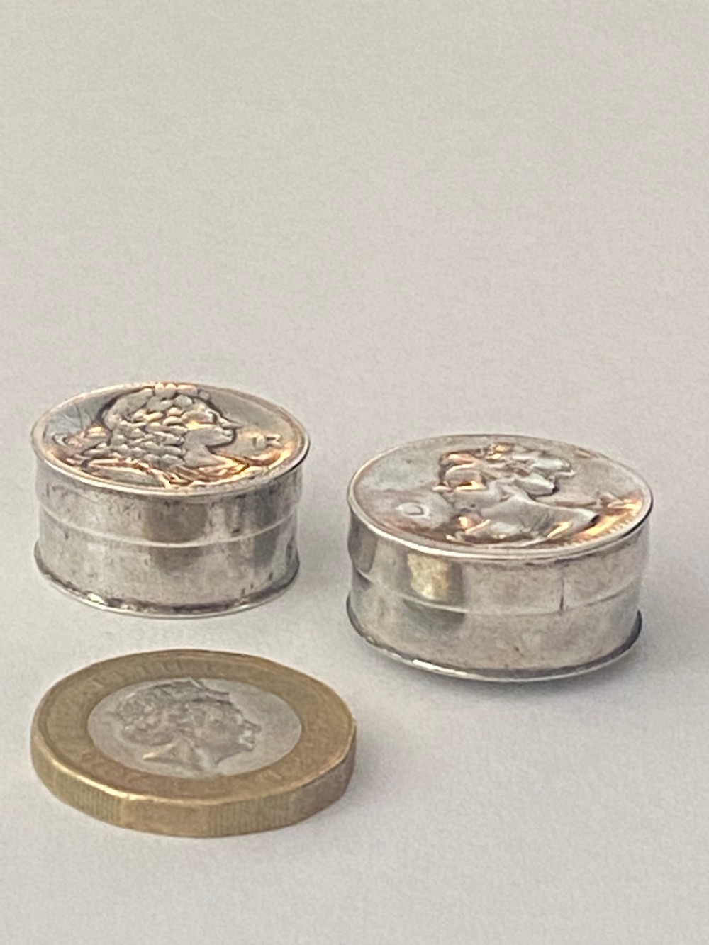 Georgian Silver Patch Boxes View IX