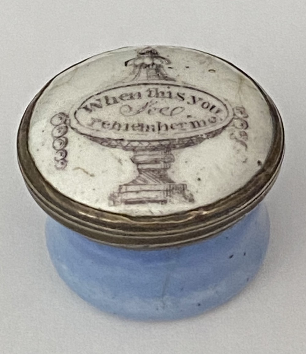 18th Century Staffordshire Pill Box