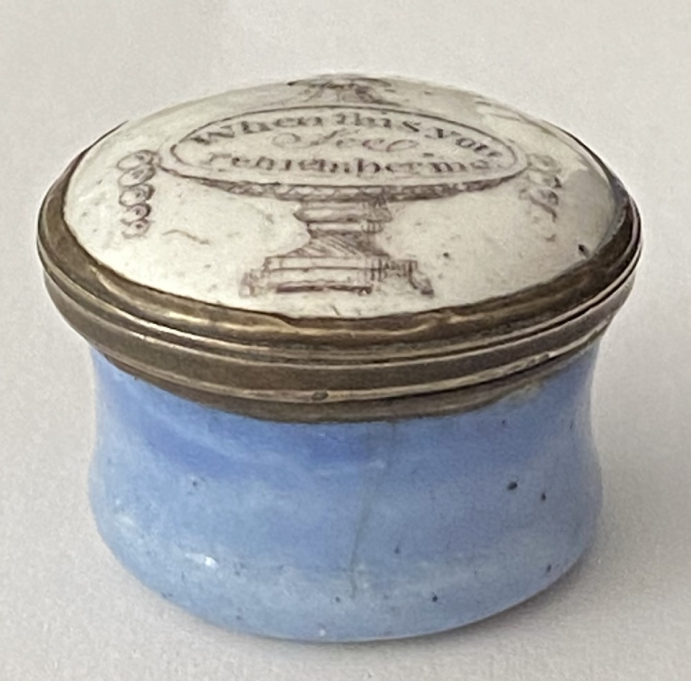 18th Century Staffordshire Pill Box View IV