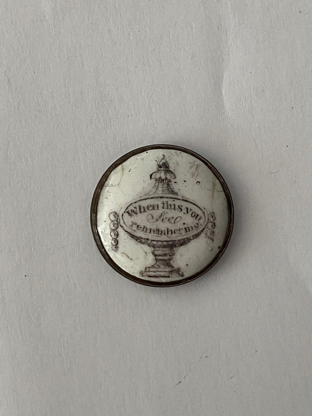 18th Century Staffordshire Pill Box View IX