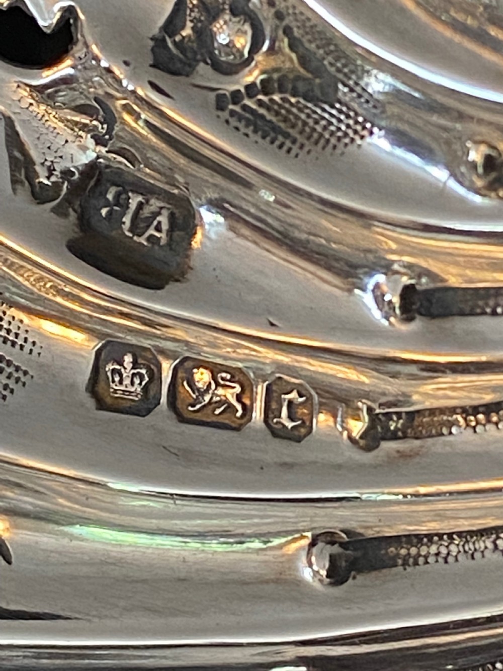 Pair of 19th Century Silver Bon-Bon Dishes View VIII