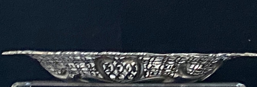 Silver Basket London 1898 by William Comyns View III