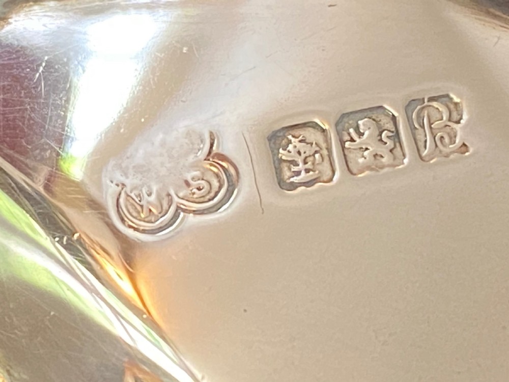 Pair of Scottish Silver Boat Shaped Dishes View VII