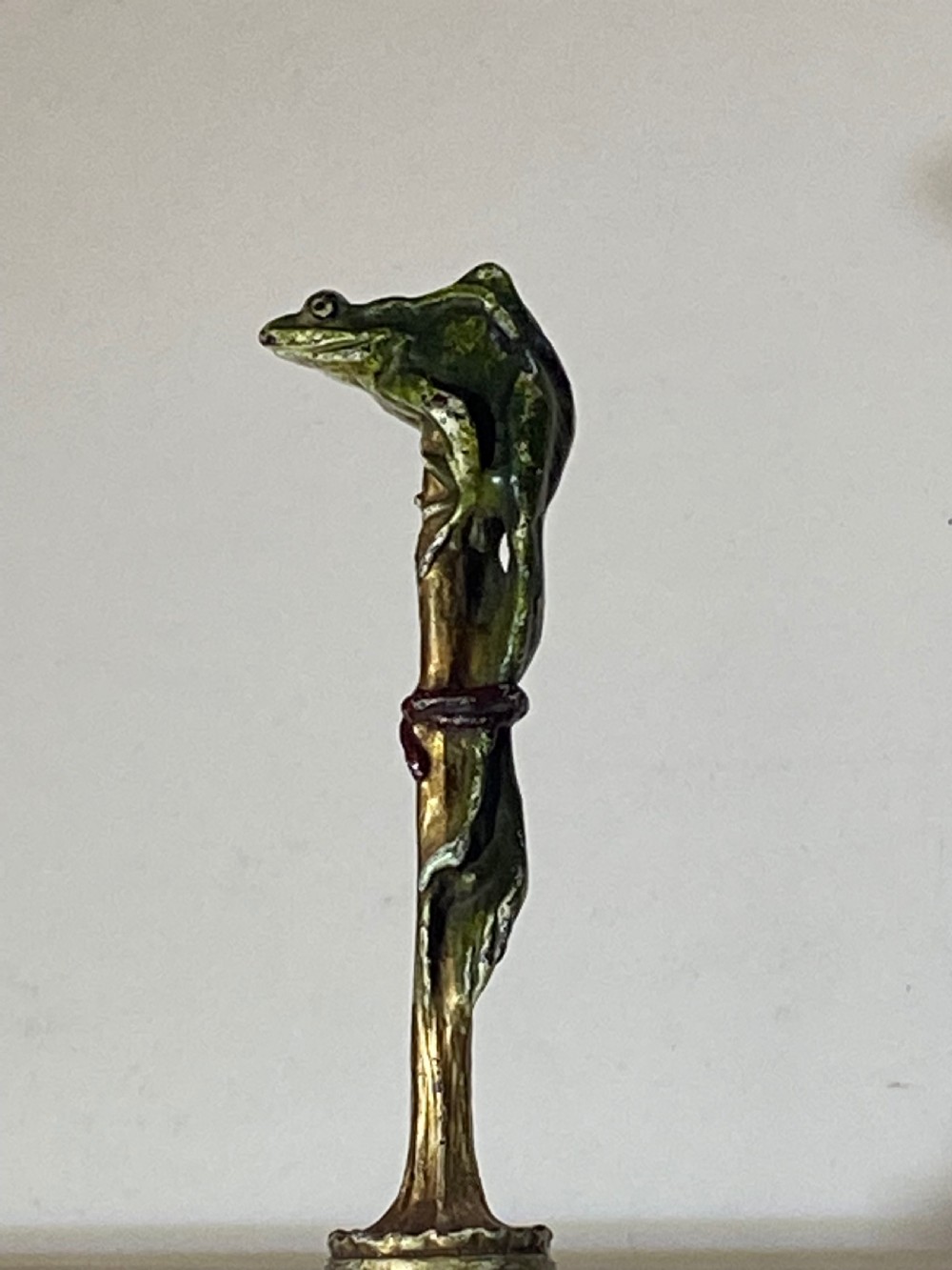 Franz Bergman Cold Painted Bronze View IV
