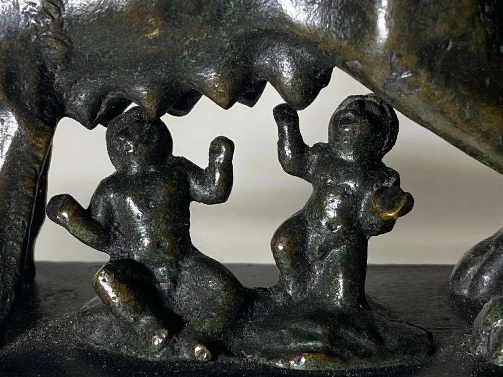 Grand Tour Bronze of the Capitoline Wolf View III