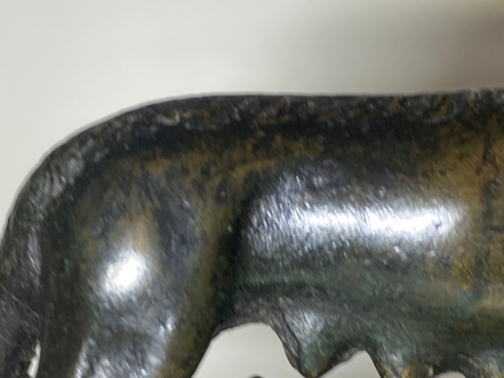 Grand Tour Bronze of the Capitoline Wolf View V