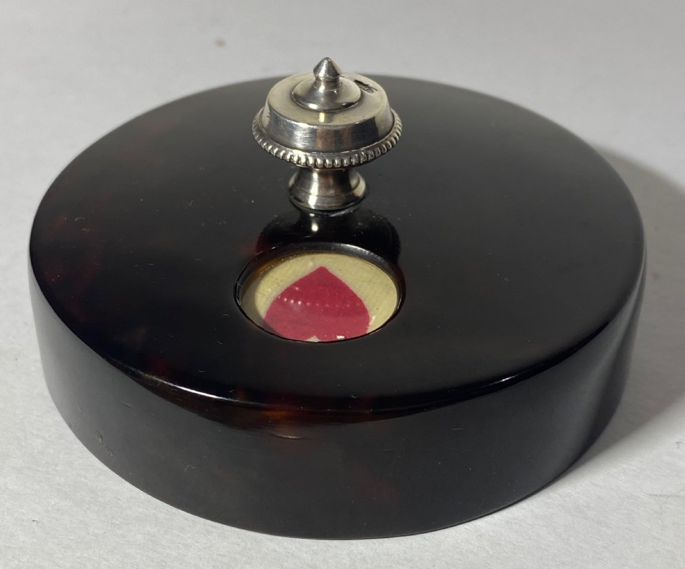 Tortoiseshell and Stirling silver Trump Marker View VI