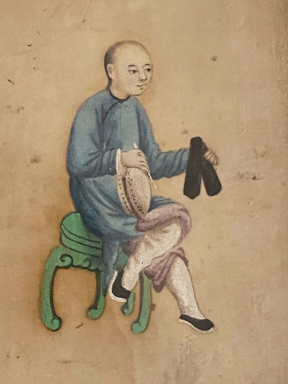 Chinese Portrait Watercolour View V