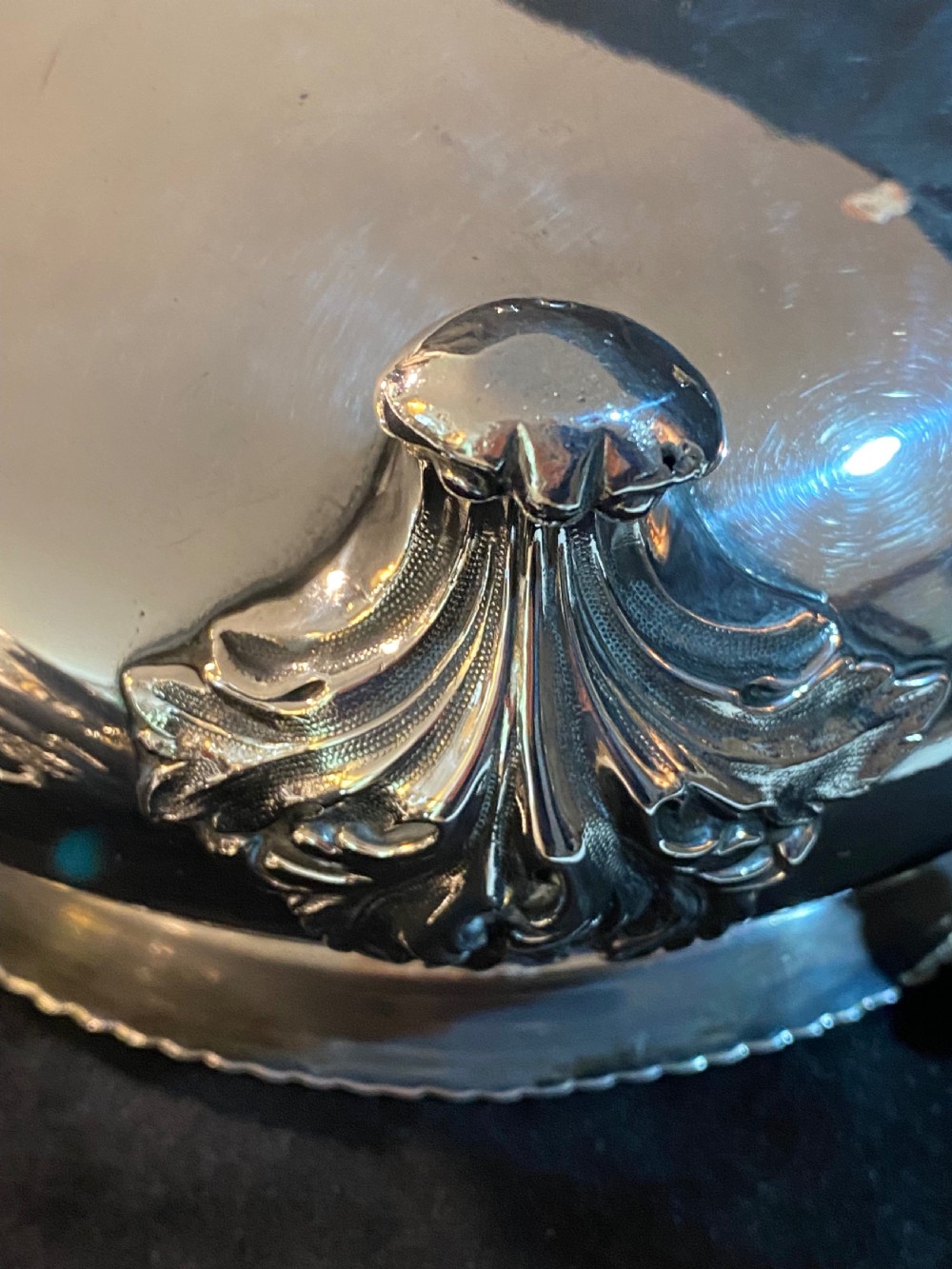 Silver Plated Tureen of Large Proportions  View IX