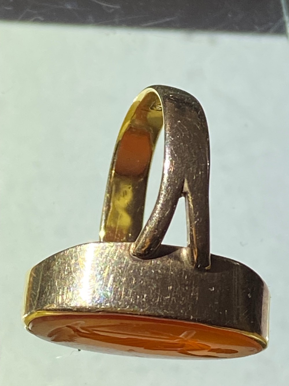 Victorian Carnelian Intaglio Ring View XI