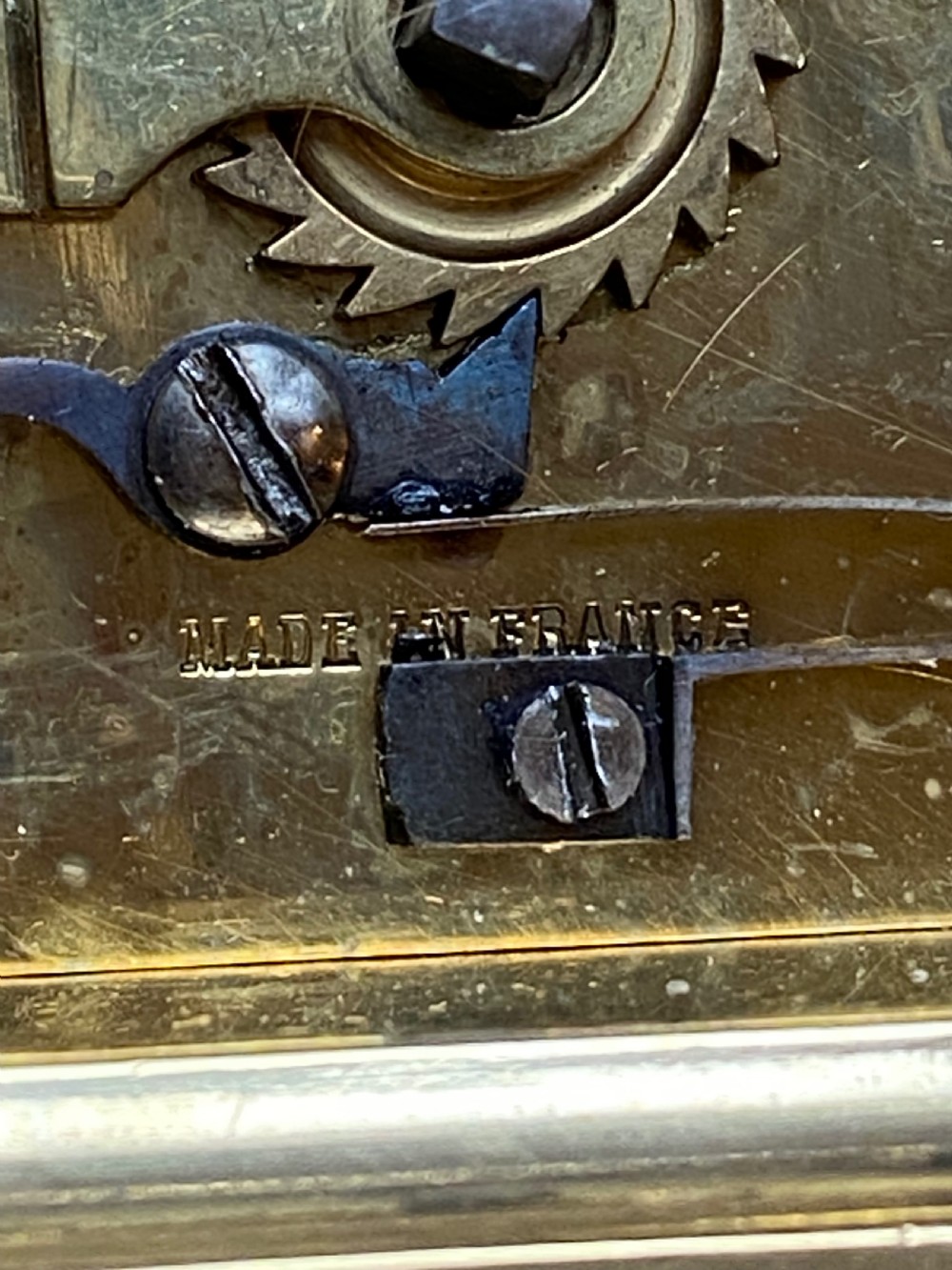 Mappin and Webb Brass Carriage Clock with Case View VI