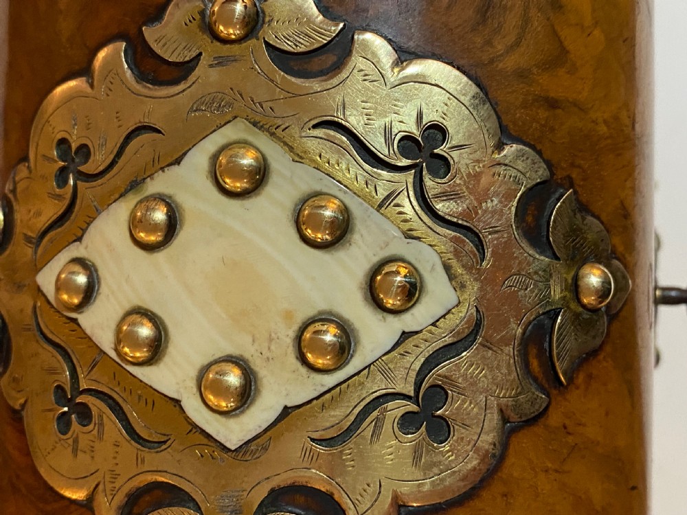 Burr Walnut Tea Caddy View XI
