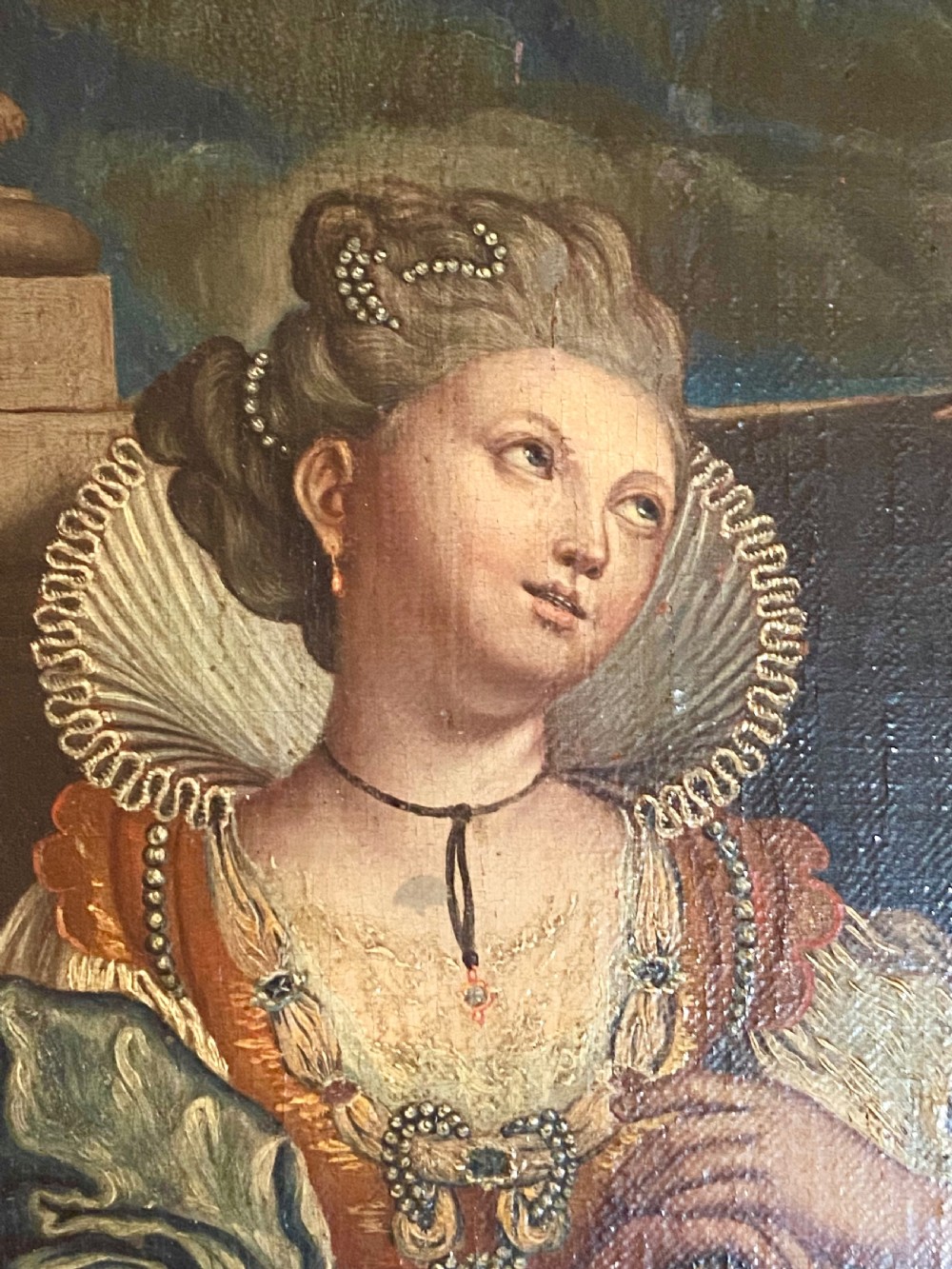 19th Century Continental Oil on Canvas View III