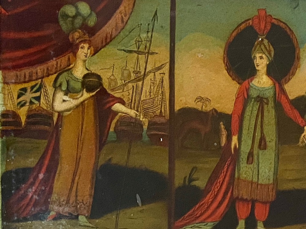 Reverse Painting on Glass View III