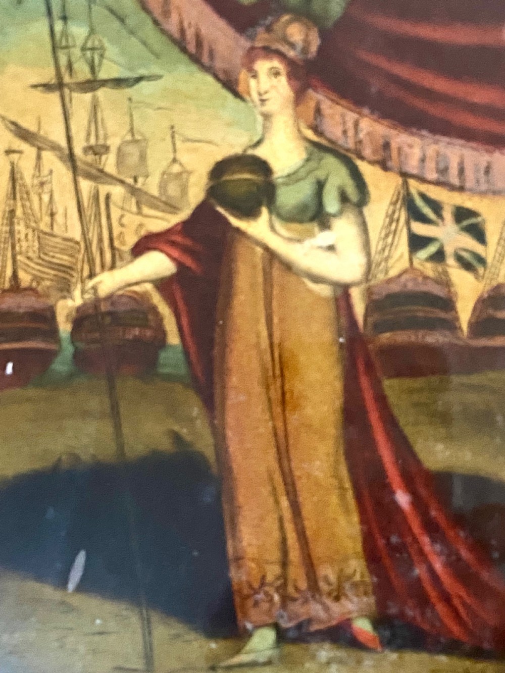 Reverse Painting on Glass View IV