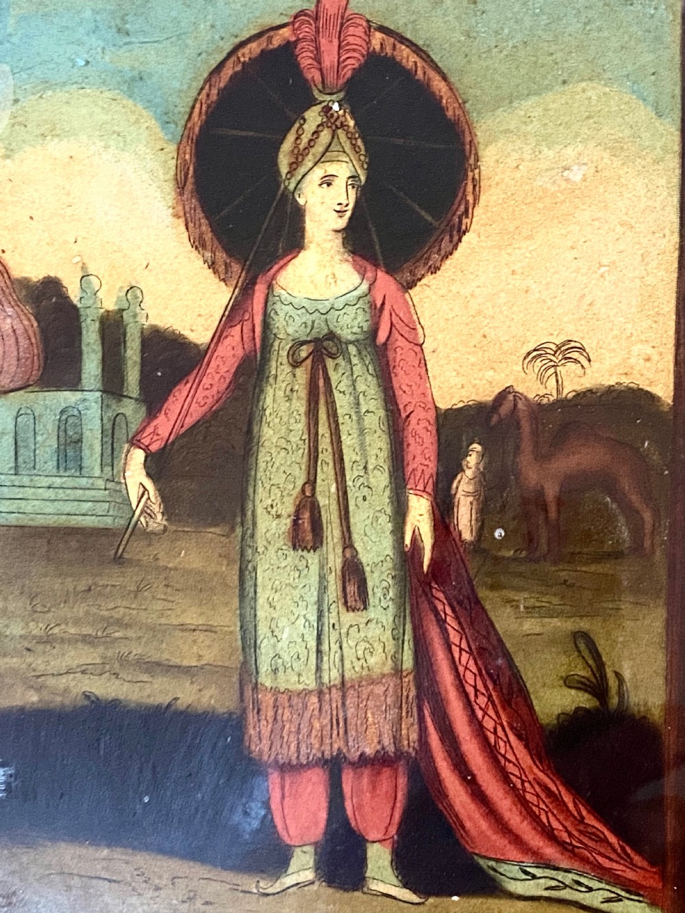 Reverse Painting on Glass View VI