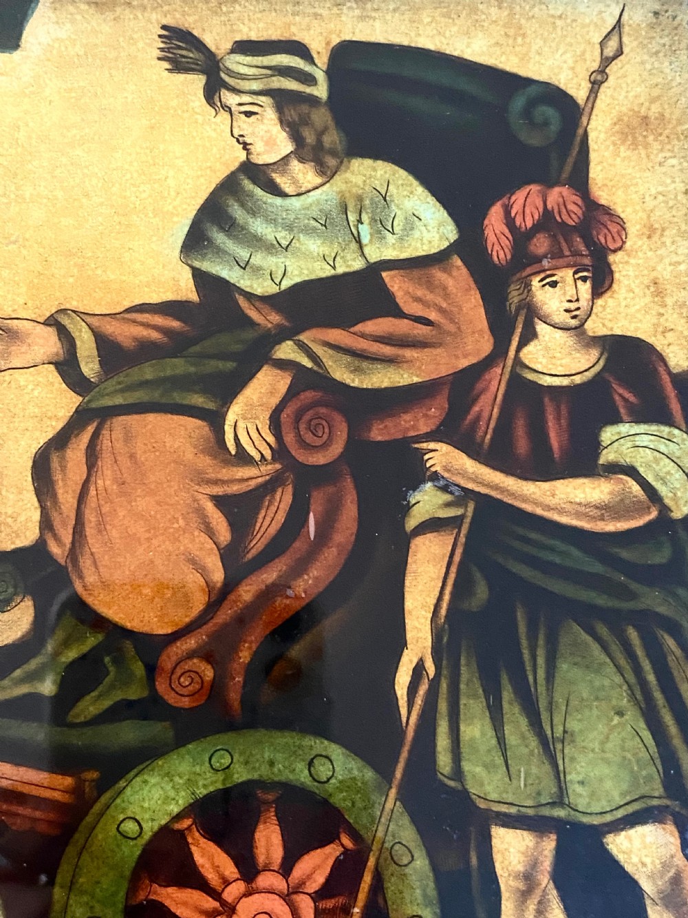 Reverse Painting on Glass View IV