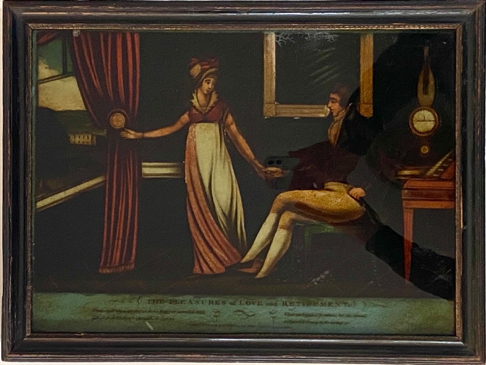 Reverse Painting on Glass