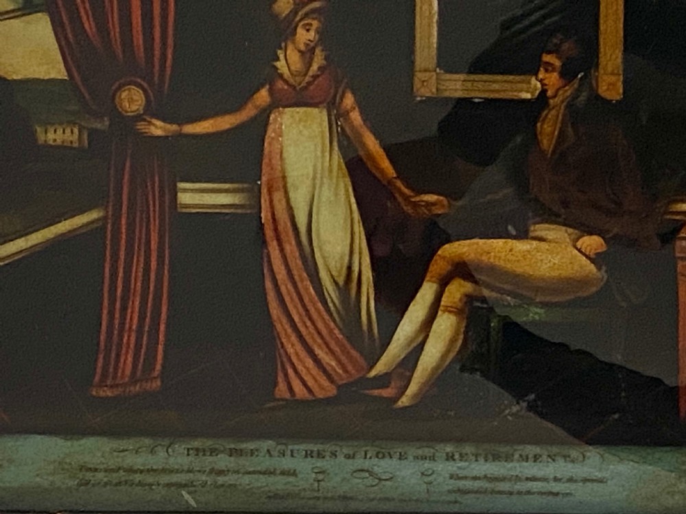 Reverse Painting on Glass View II
