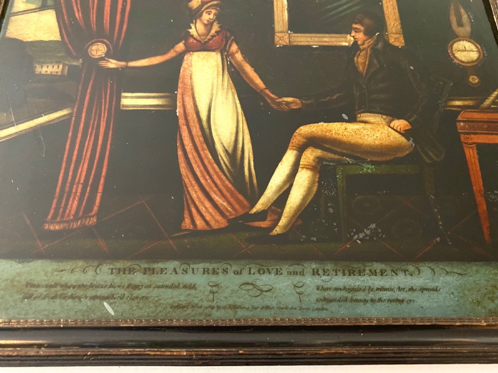 Reverse Painting on Glass View VI
