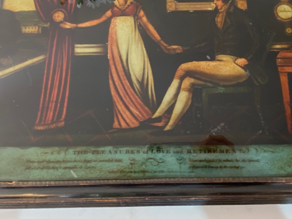 Reverse Painting on Glass View V