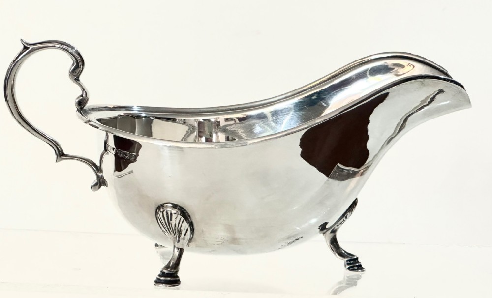 Silver Sauce Boat