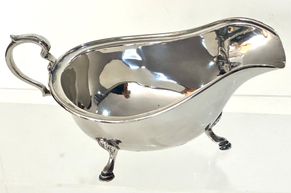 Silver Sauce Boat View II
